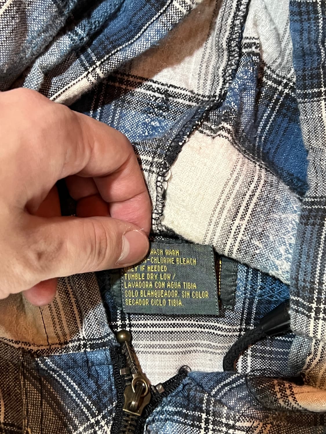 80s late90s ealy weeds surf flannel hood 상품이미지6