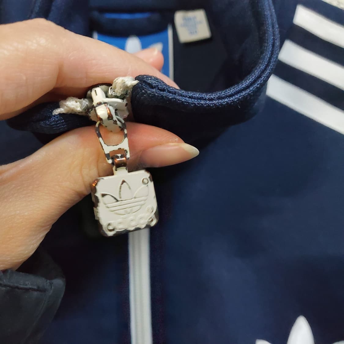 아디다스 네이비 파이어버드 트랙탑 져지  상품이미지4