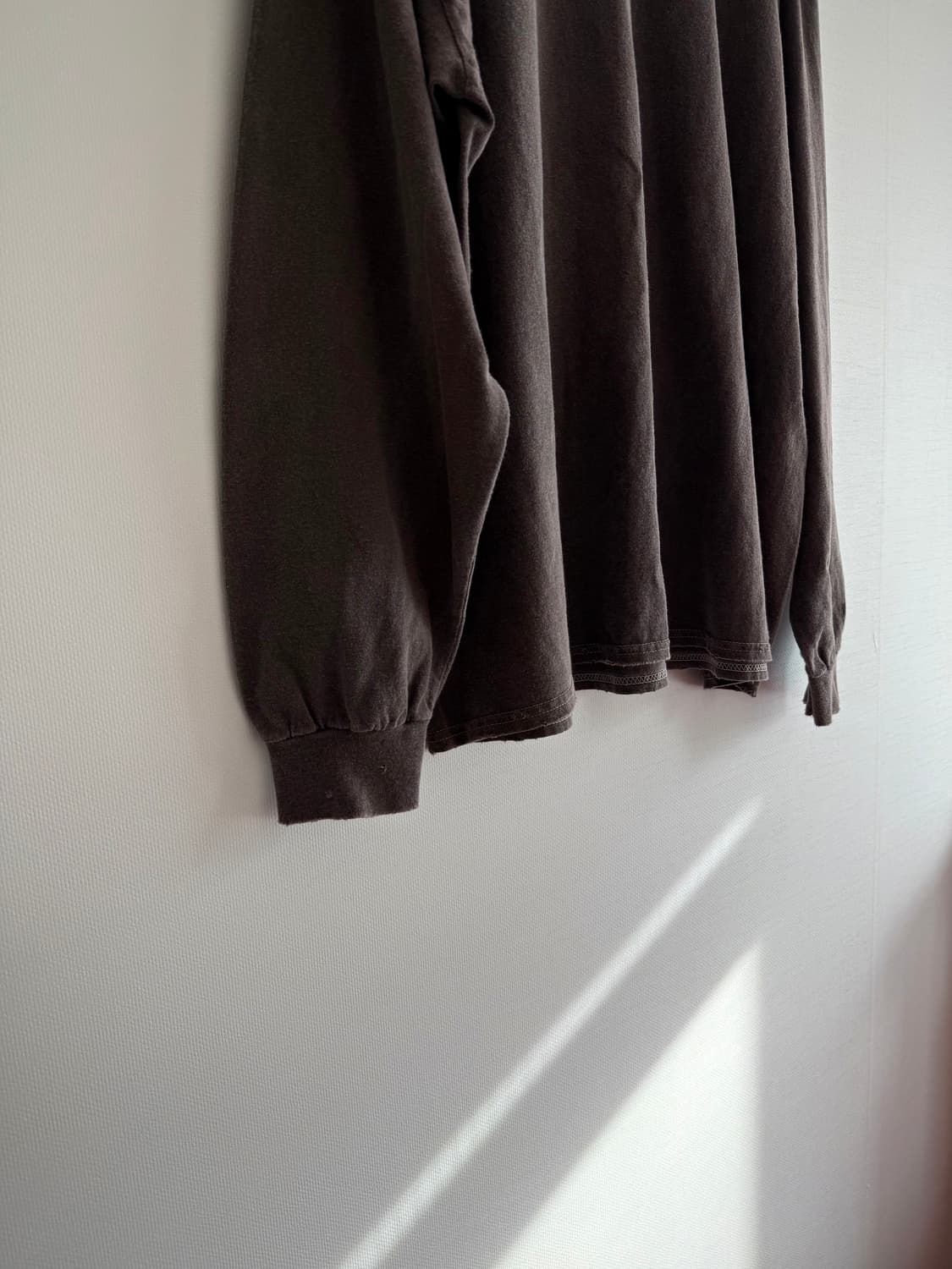 안셀름 Ancellm - Embroidery Dyed LS T-Shirt 상품이미지6