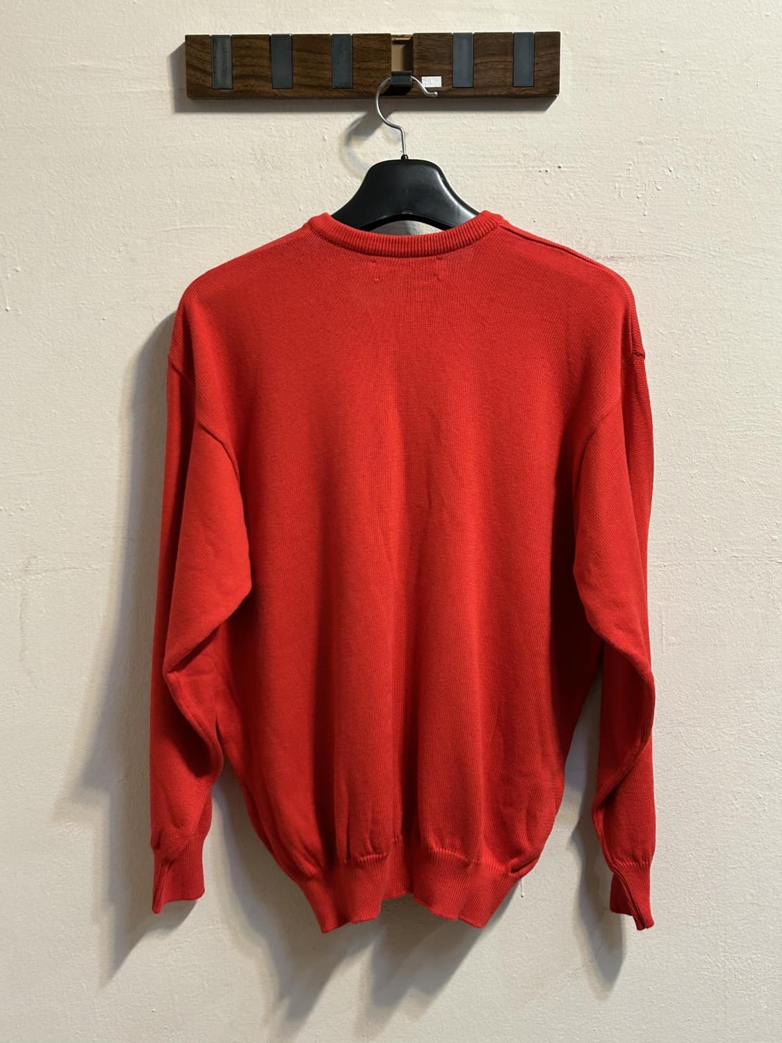 (deadstock) 90s 버버리 로고 브이넥 니트 스웨터 상품이미지5