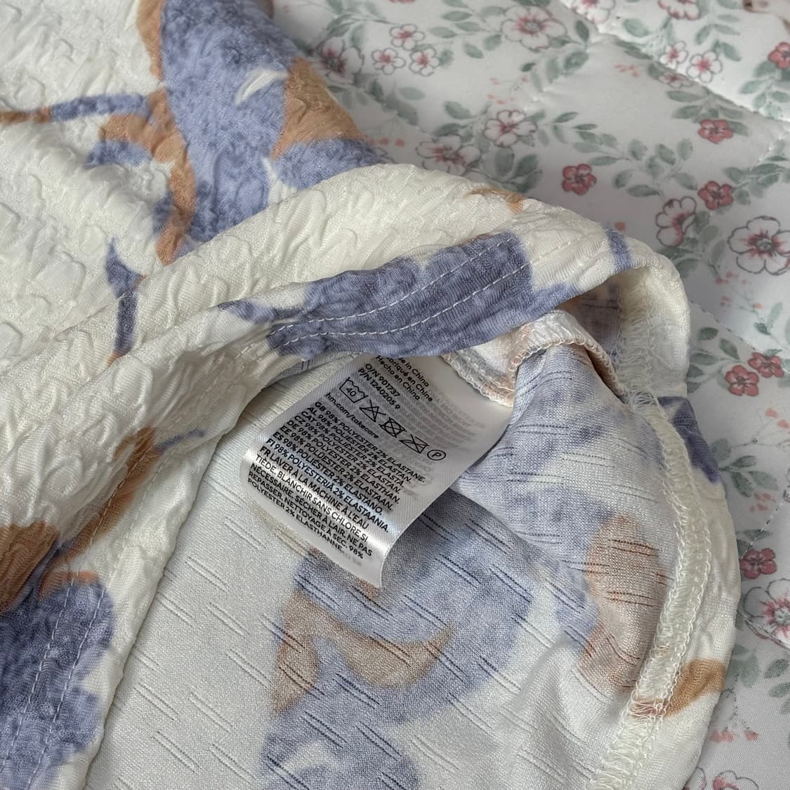 h&m 에이치앤엠 텍스처 저지 탑 (새상품) 상품이미지4