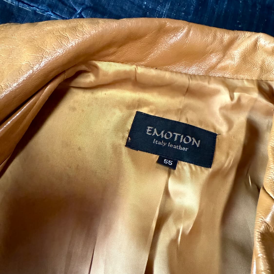 이모션 카우하이드 벨티드 싱글 코트 55-66 상품이미지5