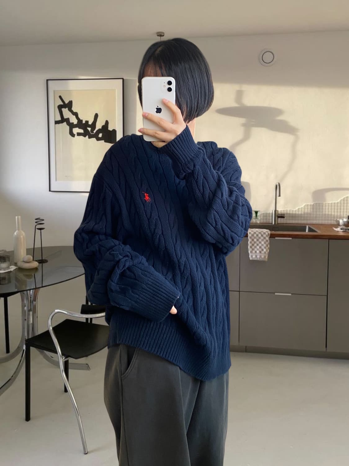 폴로랄프로렌 케이블 니트 (Man 2XL) AA0963 상품이미지1