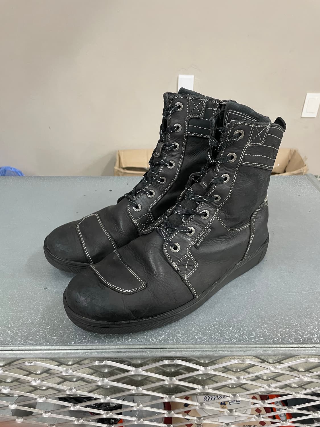 할리데이비슨 하이 라이딩 부츠 블랙 285 상품이미지2