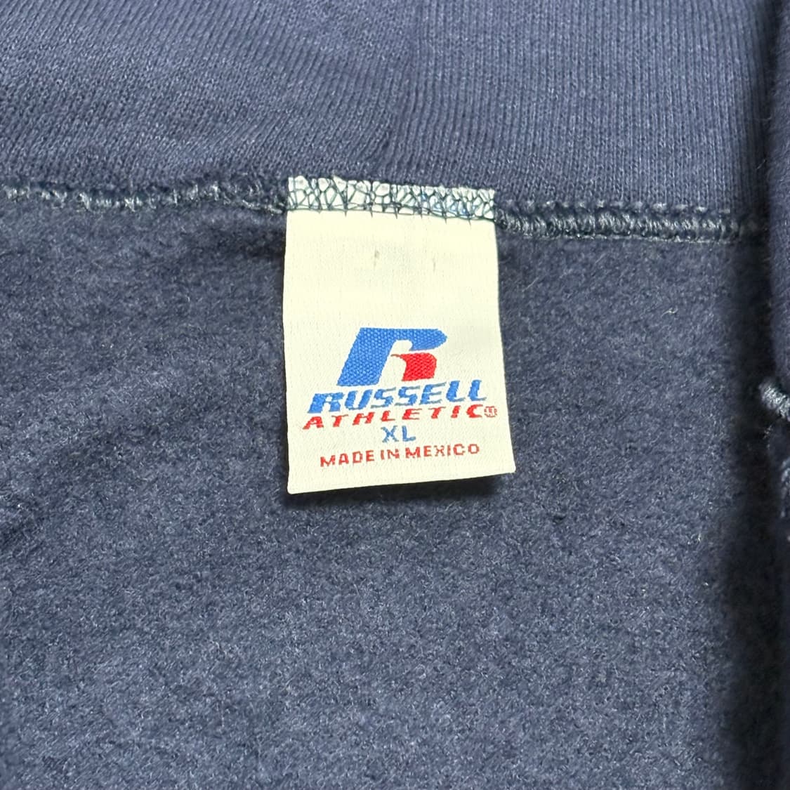 🇲🇽 00s 러셀 후드집업 네이비 (새상품) 상품이미지6