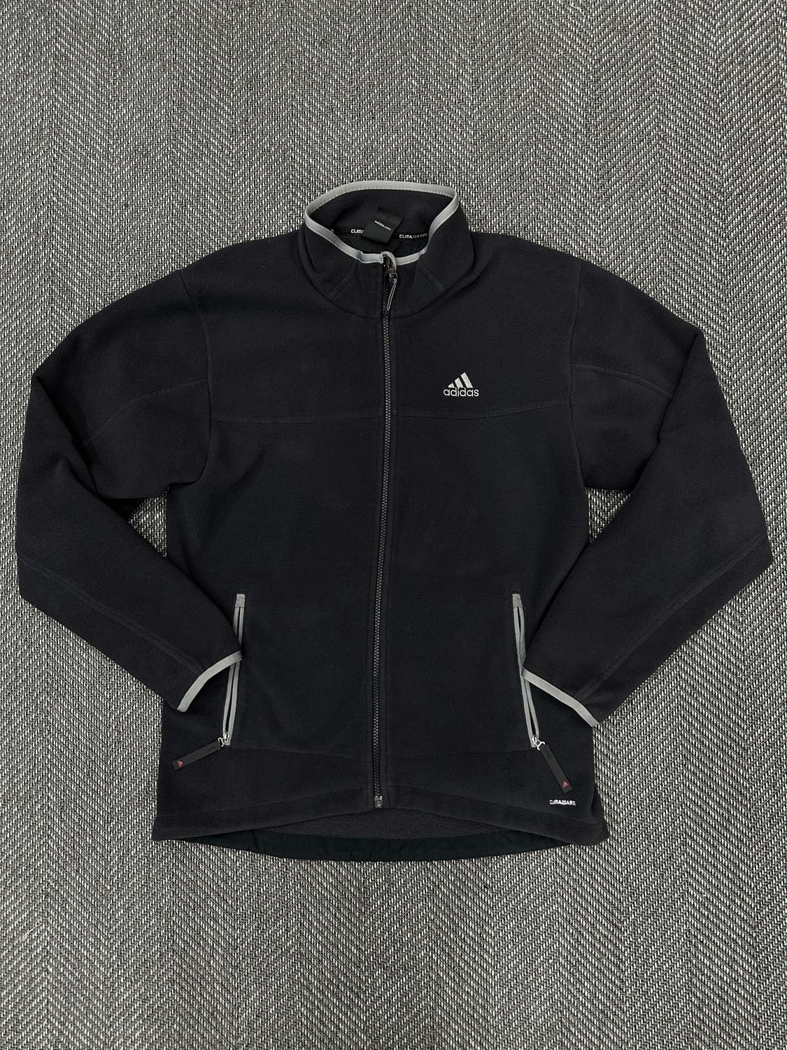 아디다스 후리스집업 블랙 상품이미지1