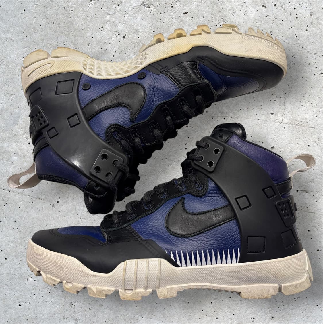 [260] 나이키 언더커버 정글덩크 하이탑 블랙/네이비 상품이미지2