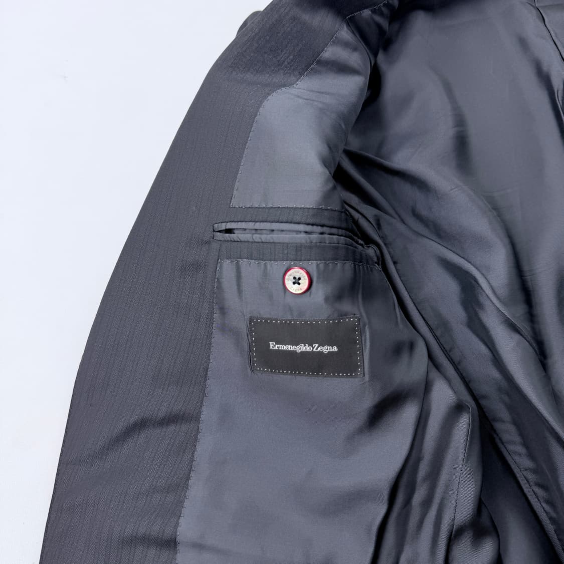 에르메네질도 제냐 마이크로소프트 스트라이프 울 블레이저 상품이미지4