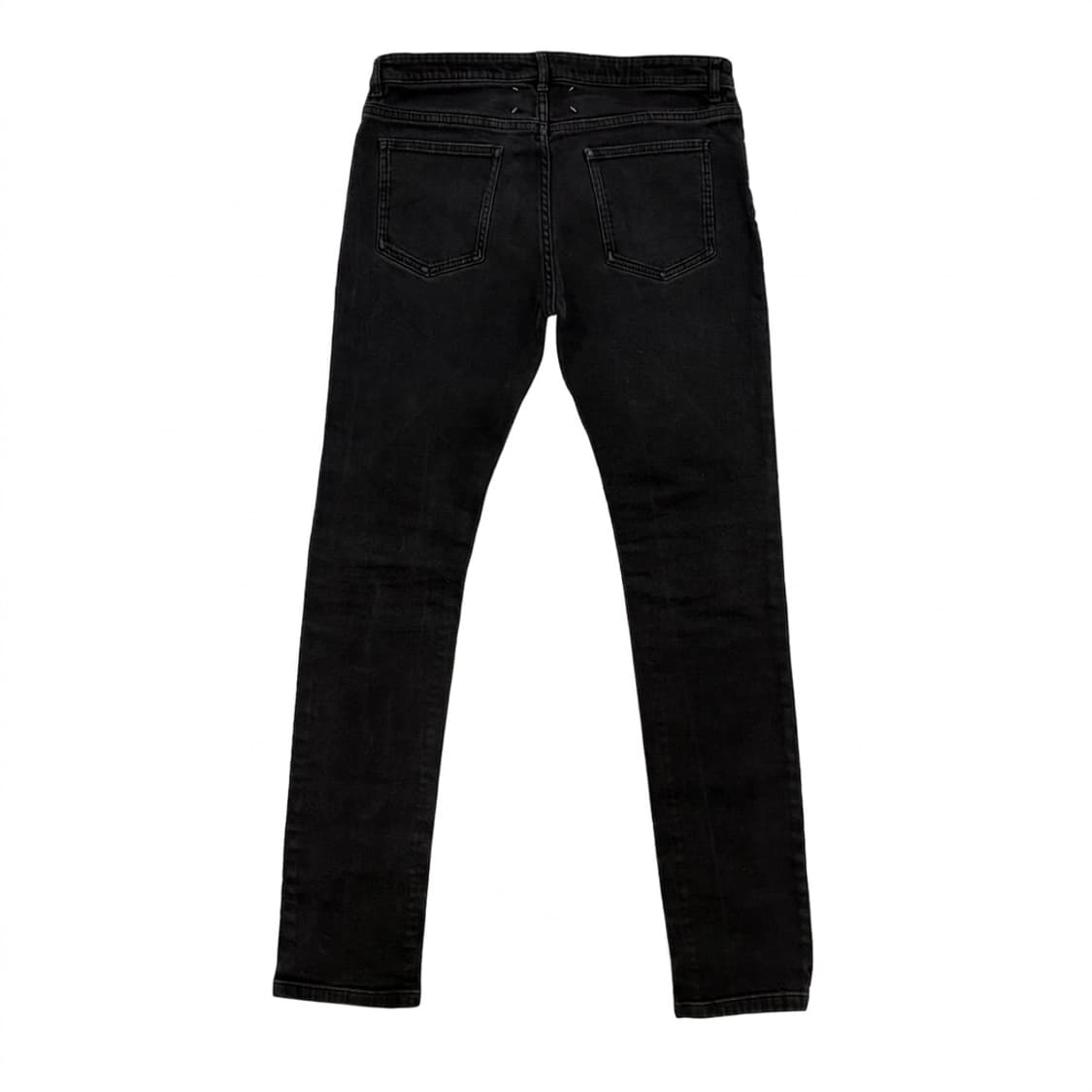 메종 마르지엘라 16SS 존 갈리아노 백스티치 블랙 데님 팬츠 (32사 상품이미지2