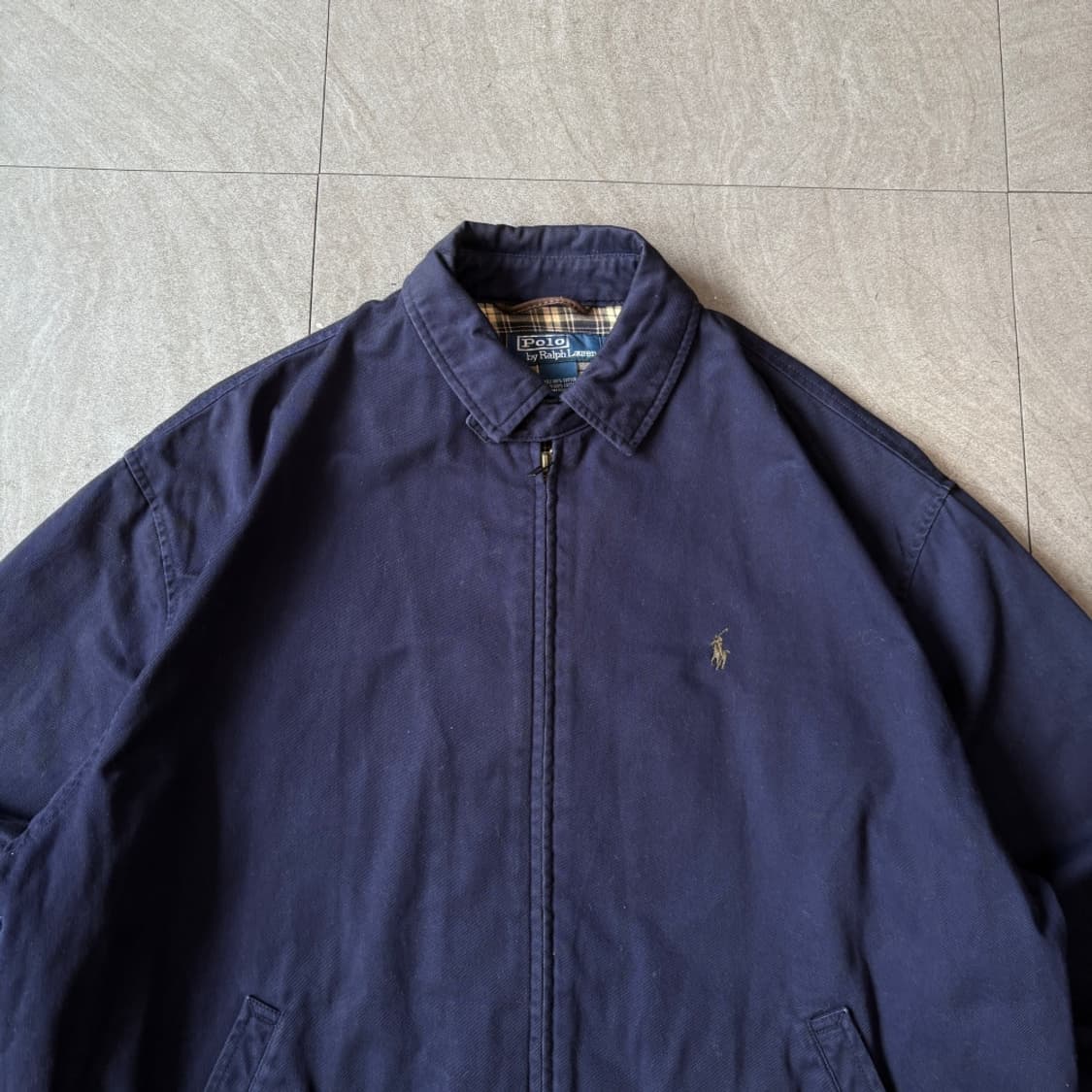 폴로 정품 네이비 스윙톱 자켓 상품이미지3