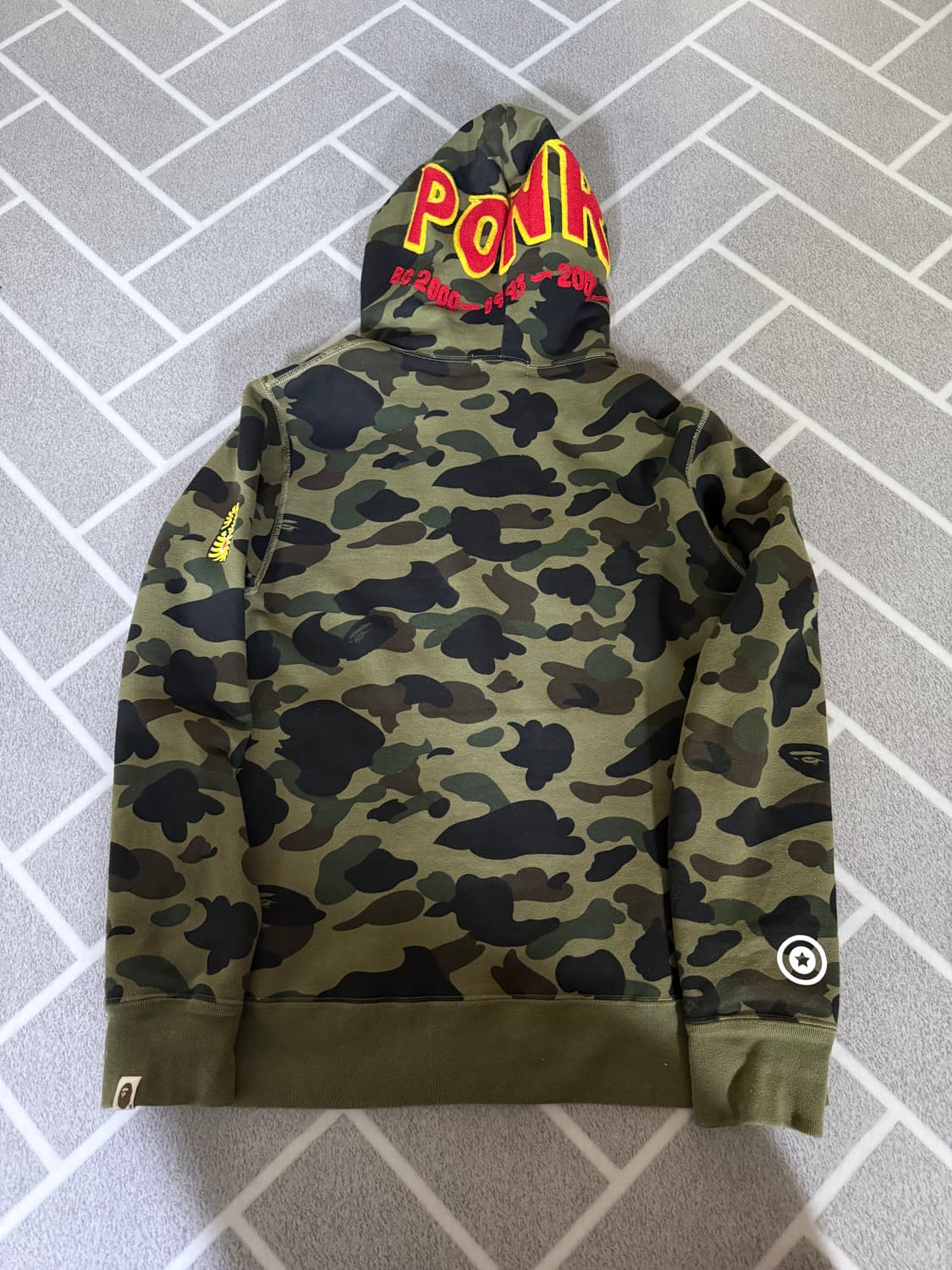 베이프 후드집업 m 상품이미지2