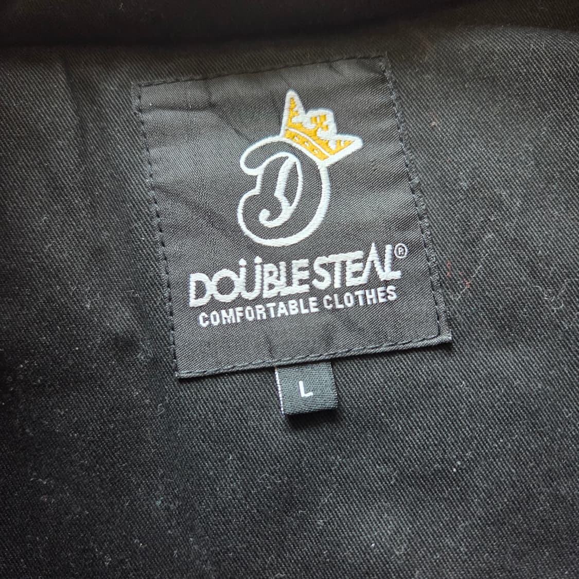 더블스틸 레더 카모패딩 L 상품이미지3