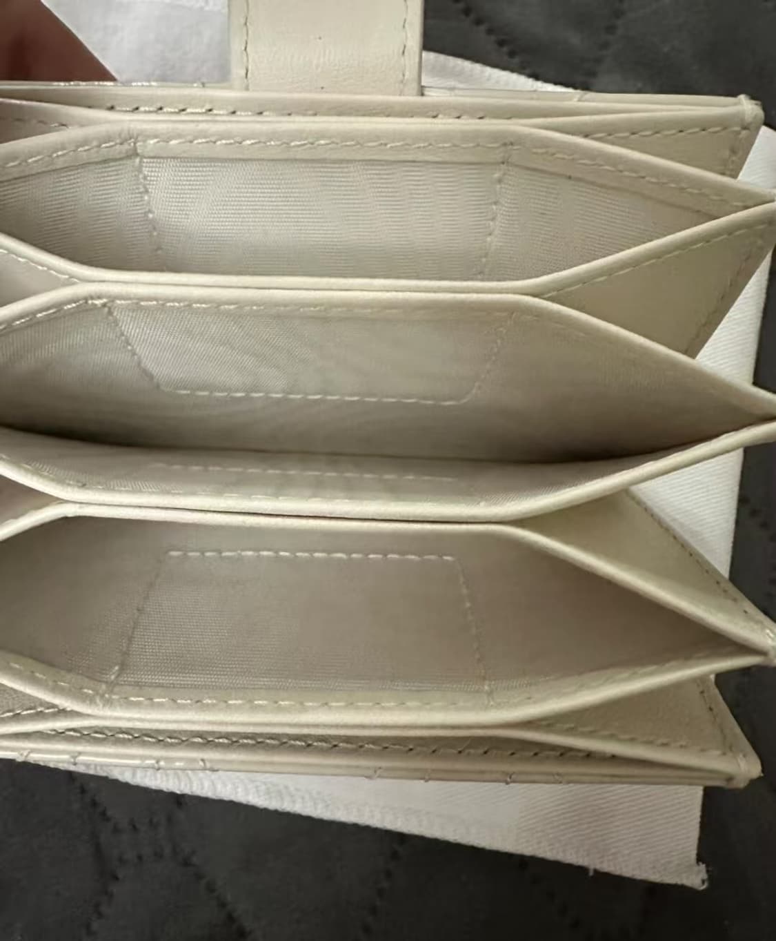 (새상품) 디올 오블리크 자카드 새들 카드지갑 상품이미지3