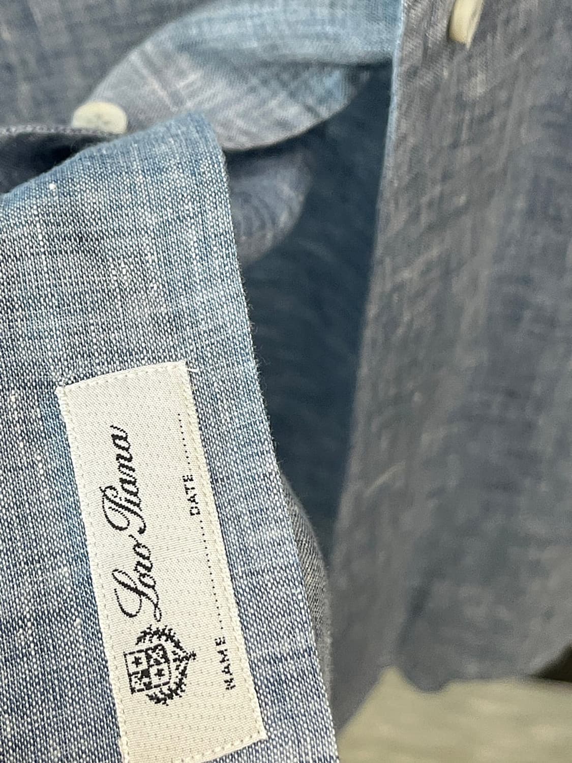 95) 로로피아나 9부 린넨셔츠   상품이미지9