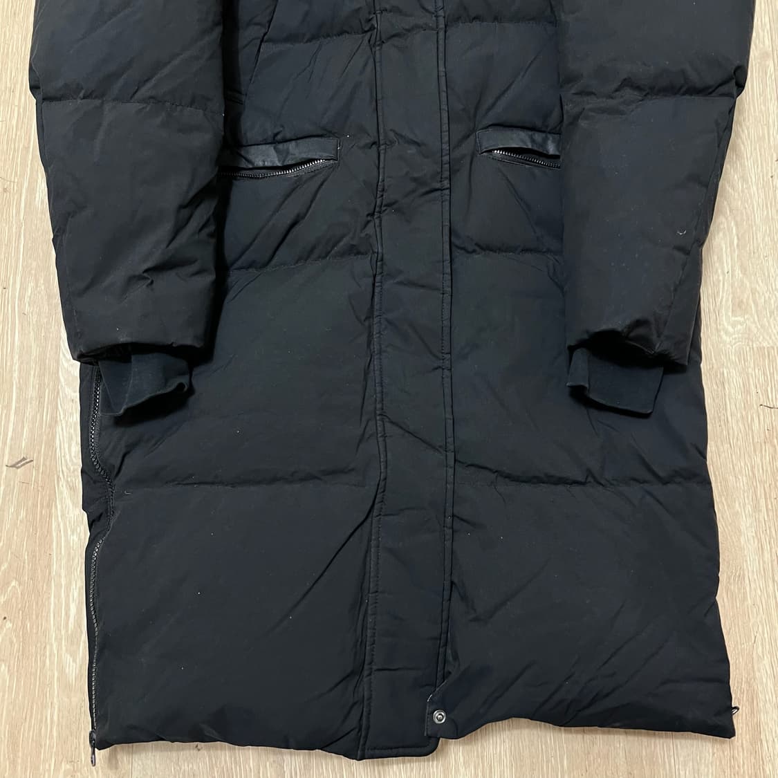 뉴발란스 구스다운 후드 롱패딩 M/90  상품이미지4