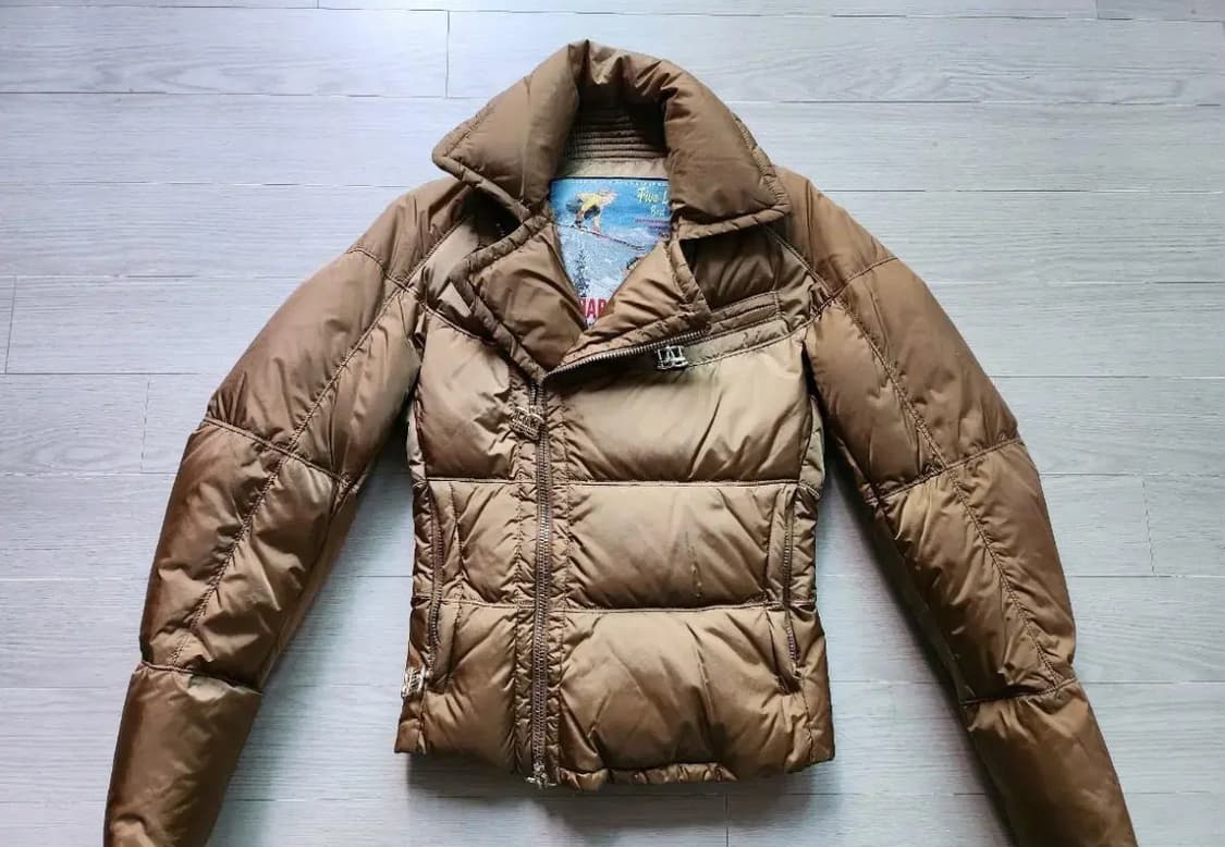 정품 디스퀘어드2 여성용 스키 패딩파카 eu40 상품이미지1