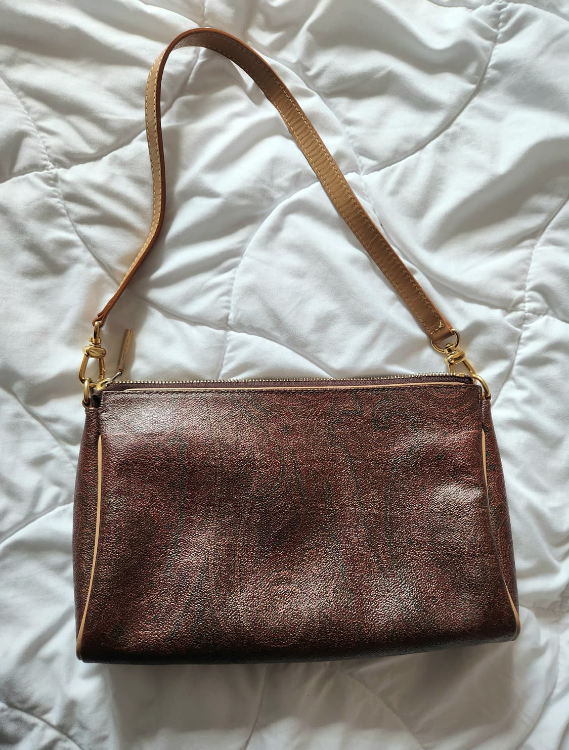 에트로 페이즐리 레더 숄더백 상품이미지10