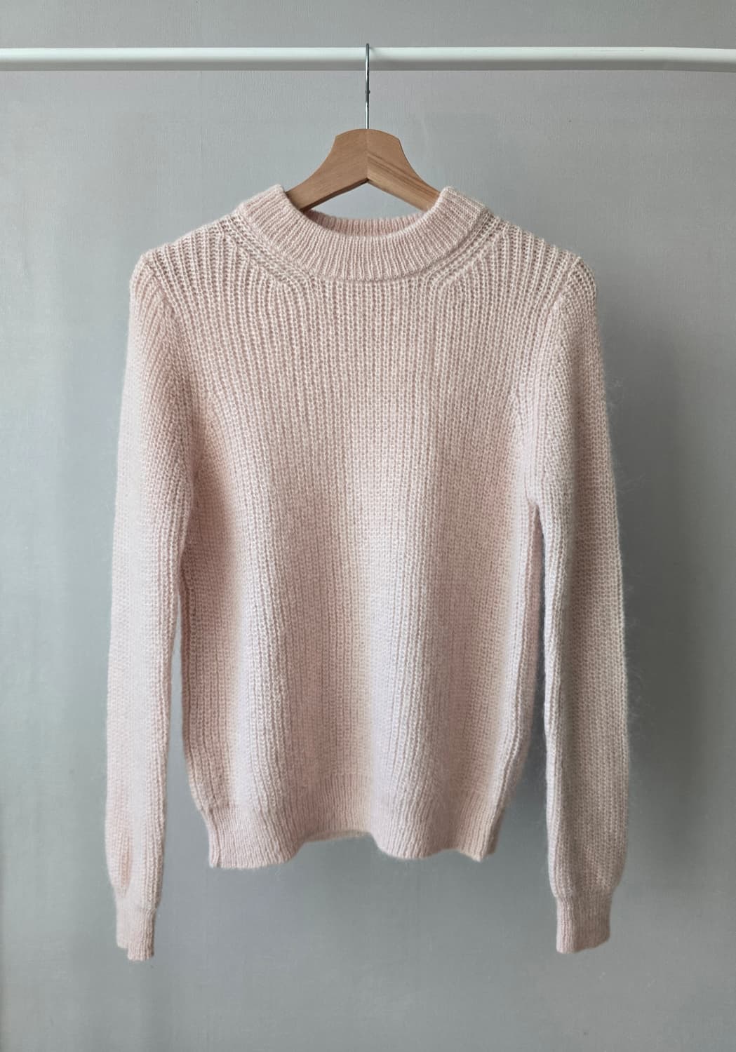 제나시스 연핑크 모헤어 니트 FREE 상품이미지1