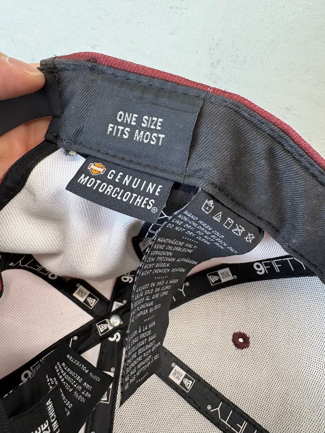 할리데이비슨 뉴에라 빈티지 볼캡 상품이미지5