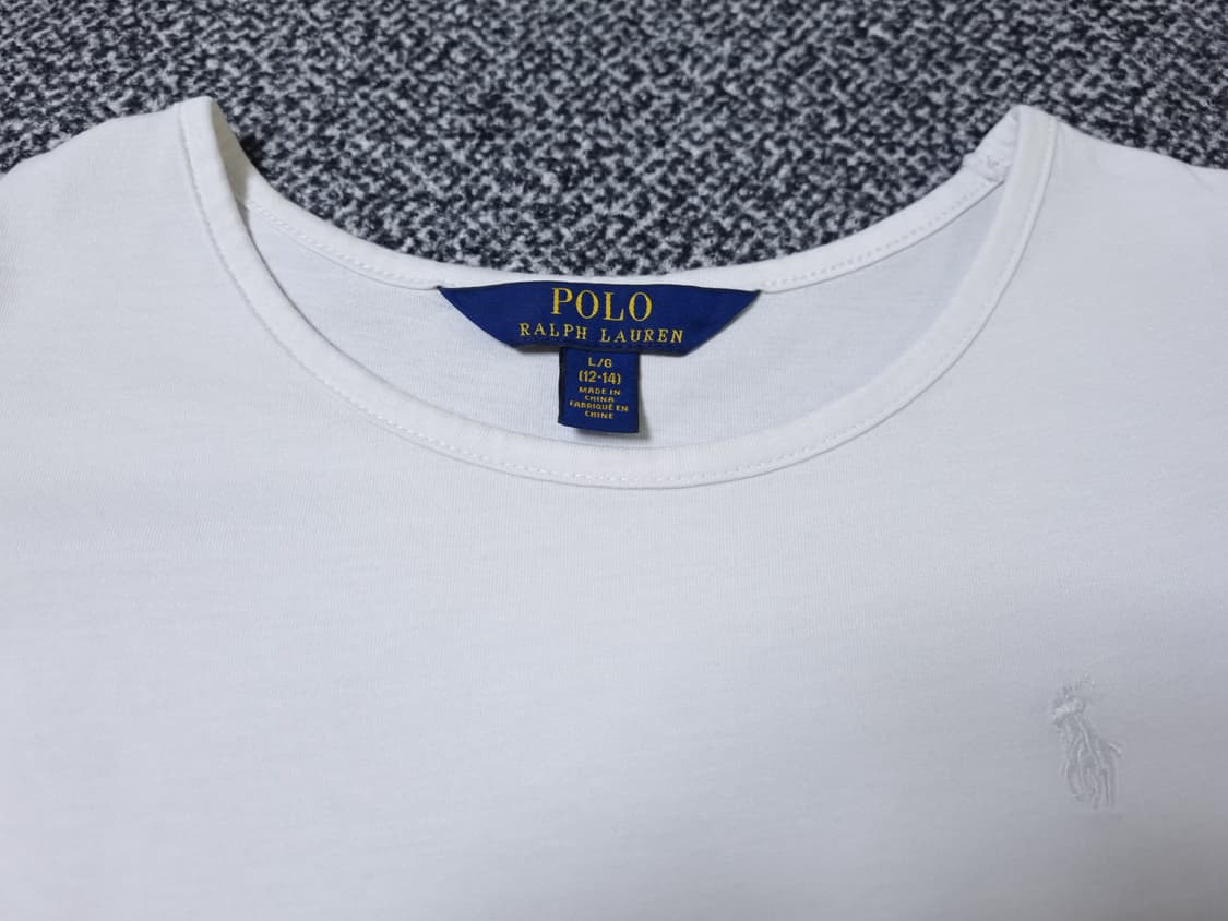 [무료배송][150]폴로 키즈 프릴 소매 반팔티 상품이미지5