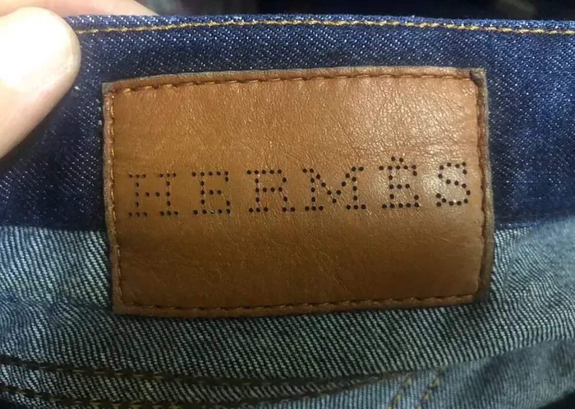 에르메스 셀비지 데님팬츠(코튼)46사이즈(국내30-31 사이즈) 상품이미지8