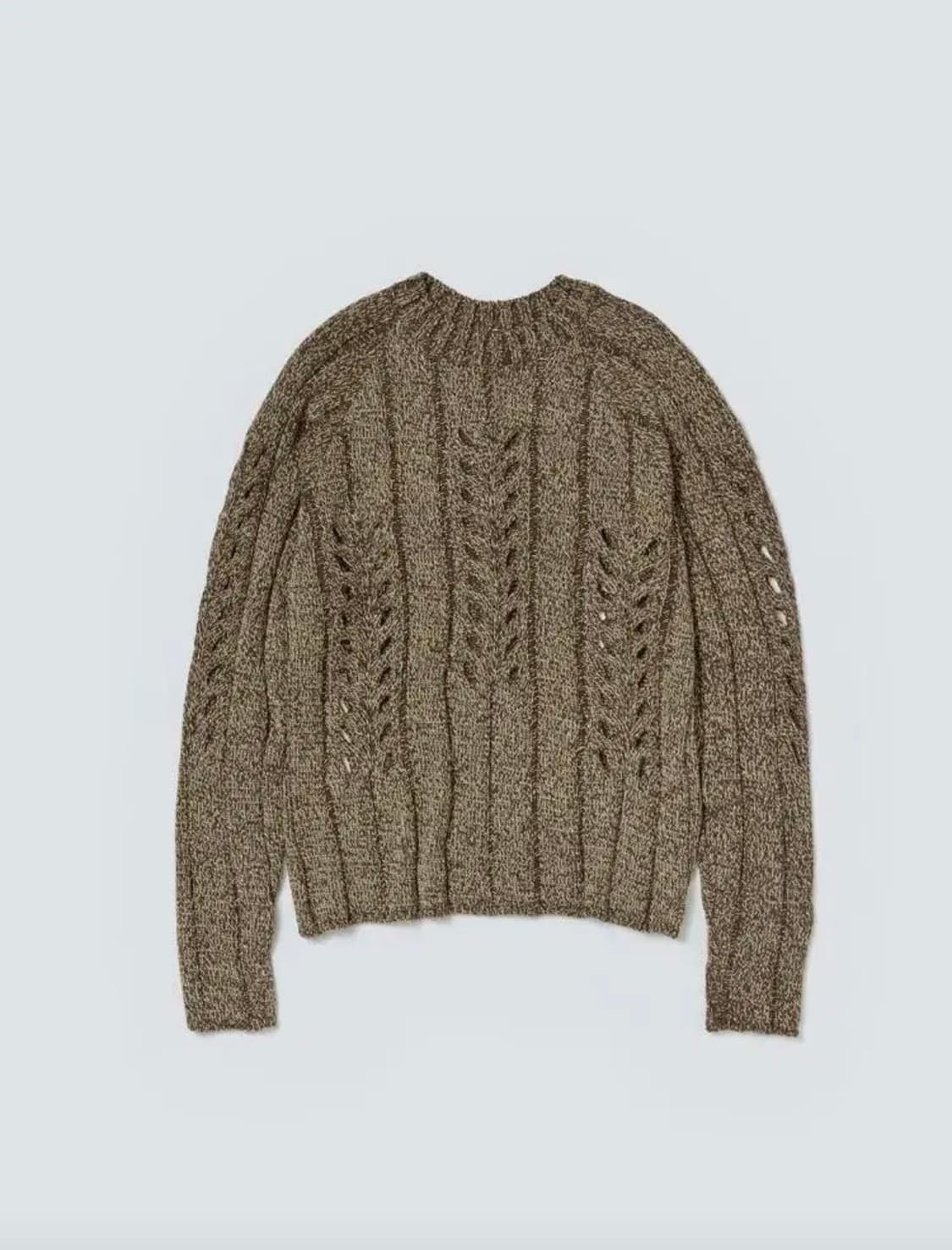 오라리 / 믹스 부클레 메쉬 니트 / 5 상품이미지1