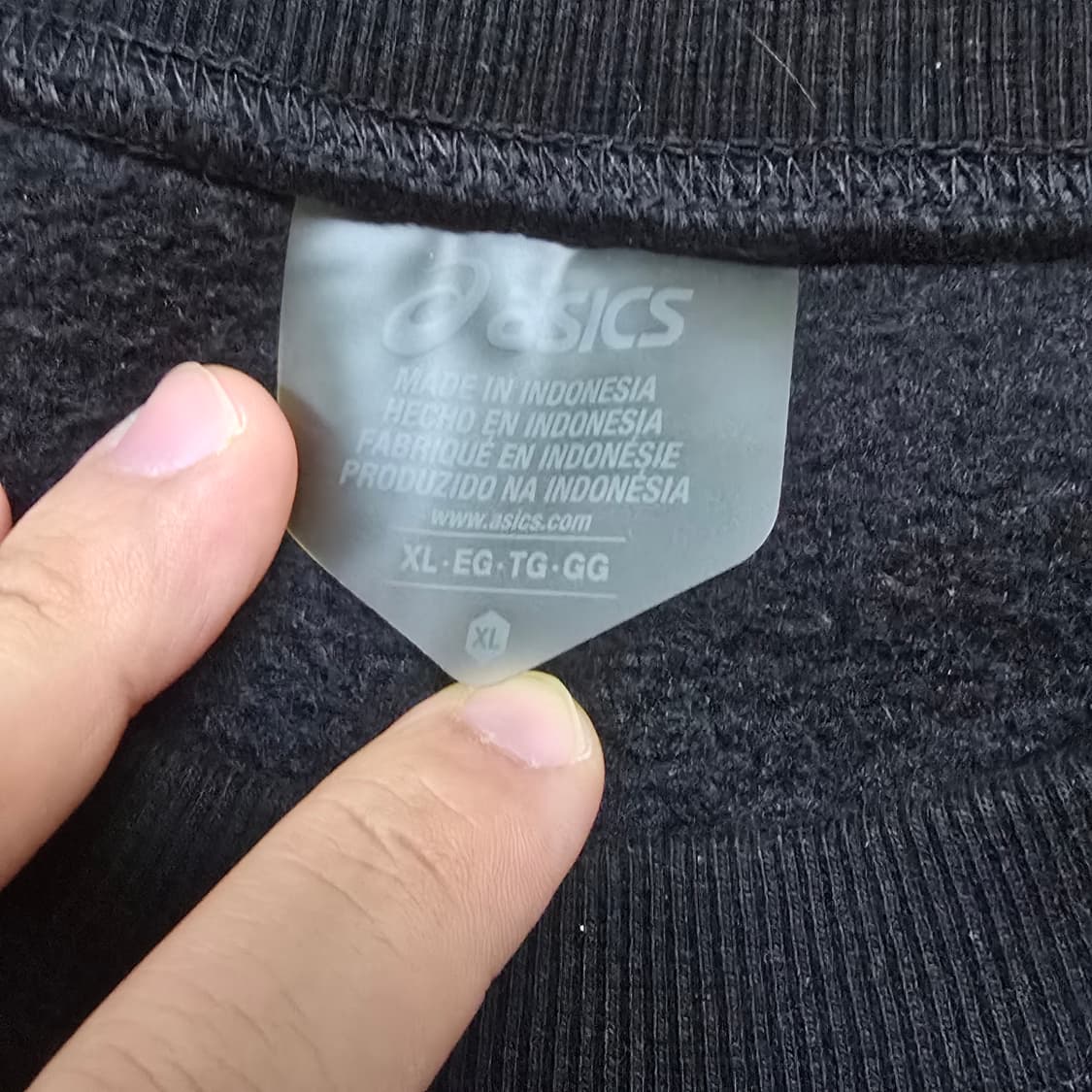 아식스 아이앱 플리스 셔츠  상품이미지3