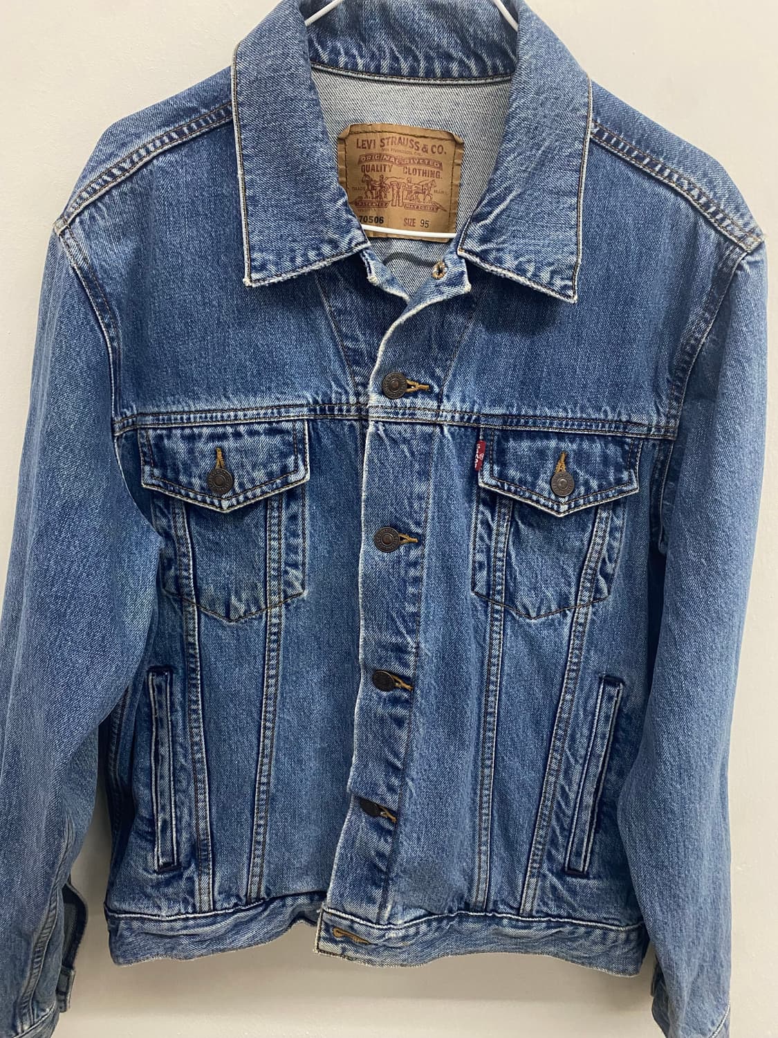 리바이스 트러커 데님 청자켓 95사이즈 상품이미지3