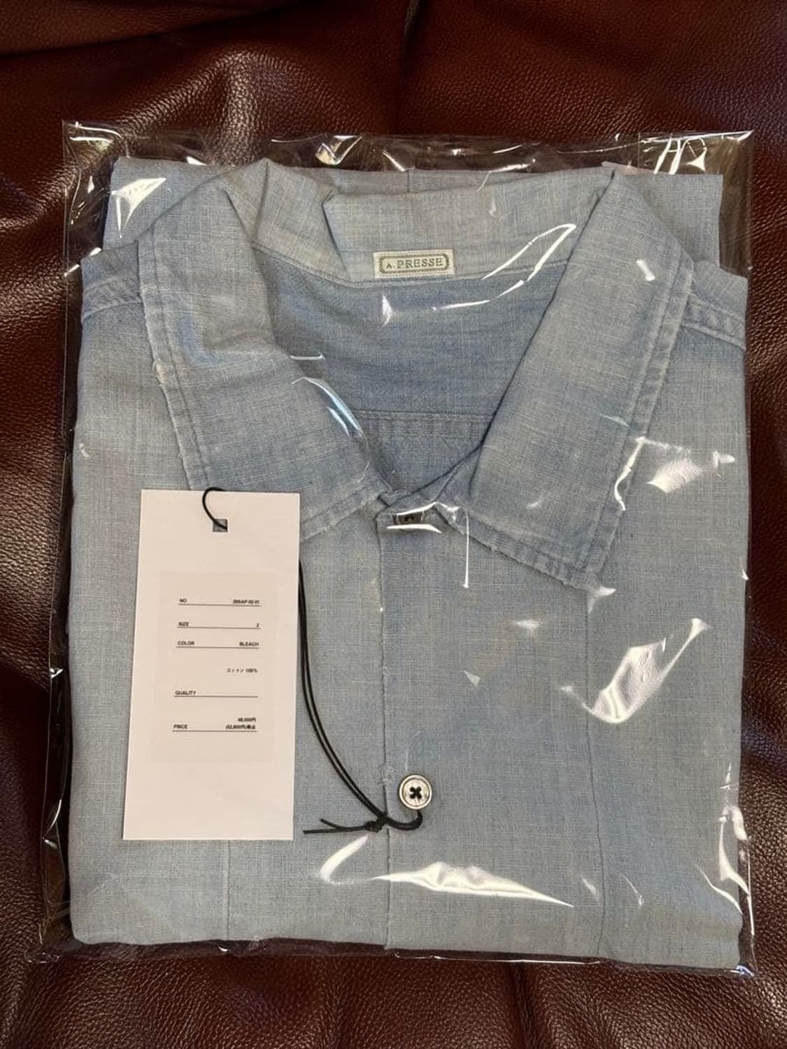 26ss Vintage Chambray S/S Shirt 상품이미지2