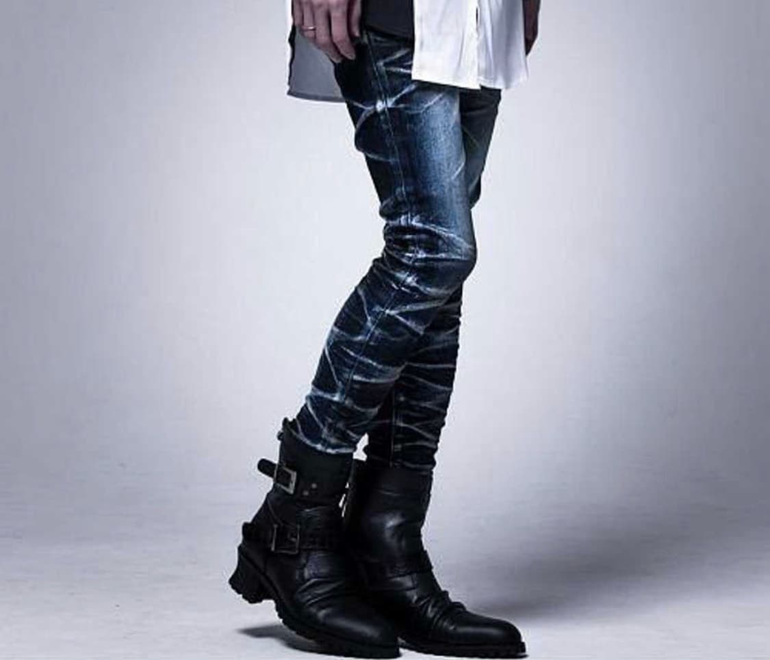 조니 울프 아카이브 데님 커브 슬림 시크 데님 팬츠 상품이미지10