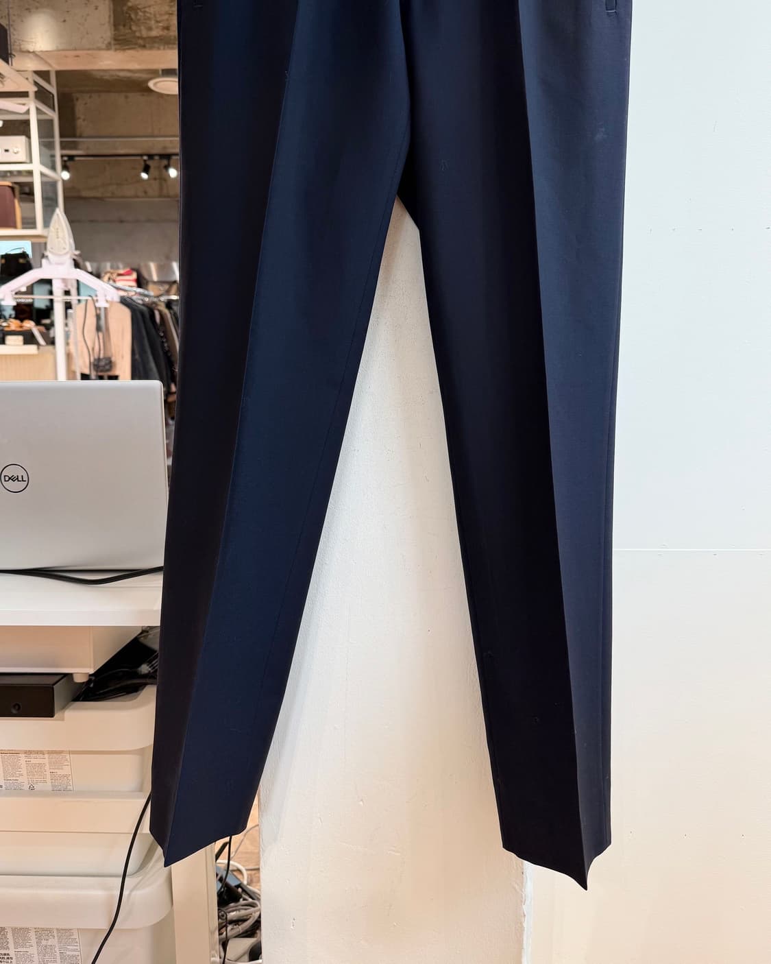 프라다 네이비 슬랙스 팬츠  상품이미지4