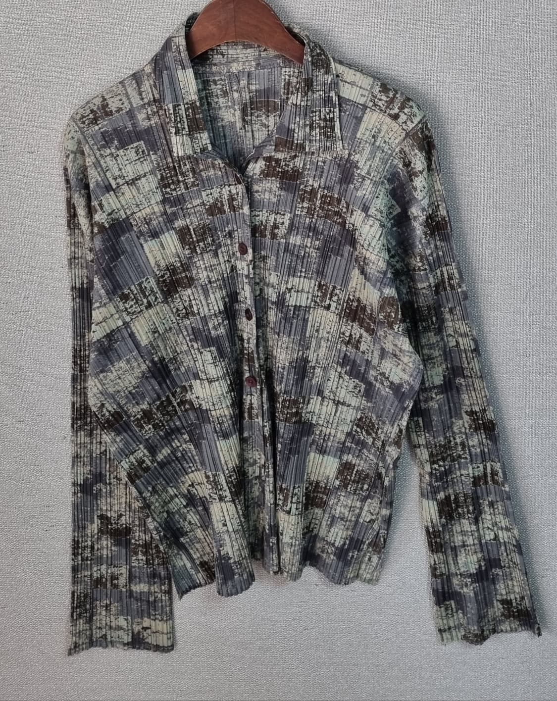 M (66) 이세이미야케 플리츠플리즈 플리츠 가디건 상품이미지1