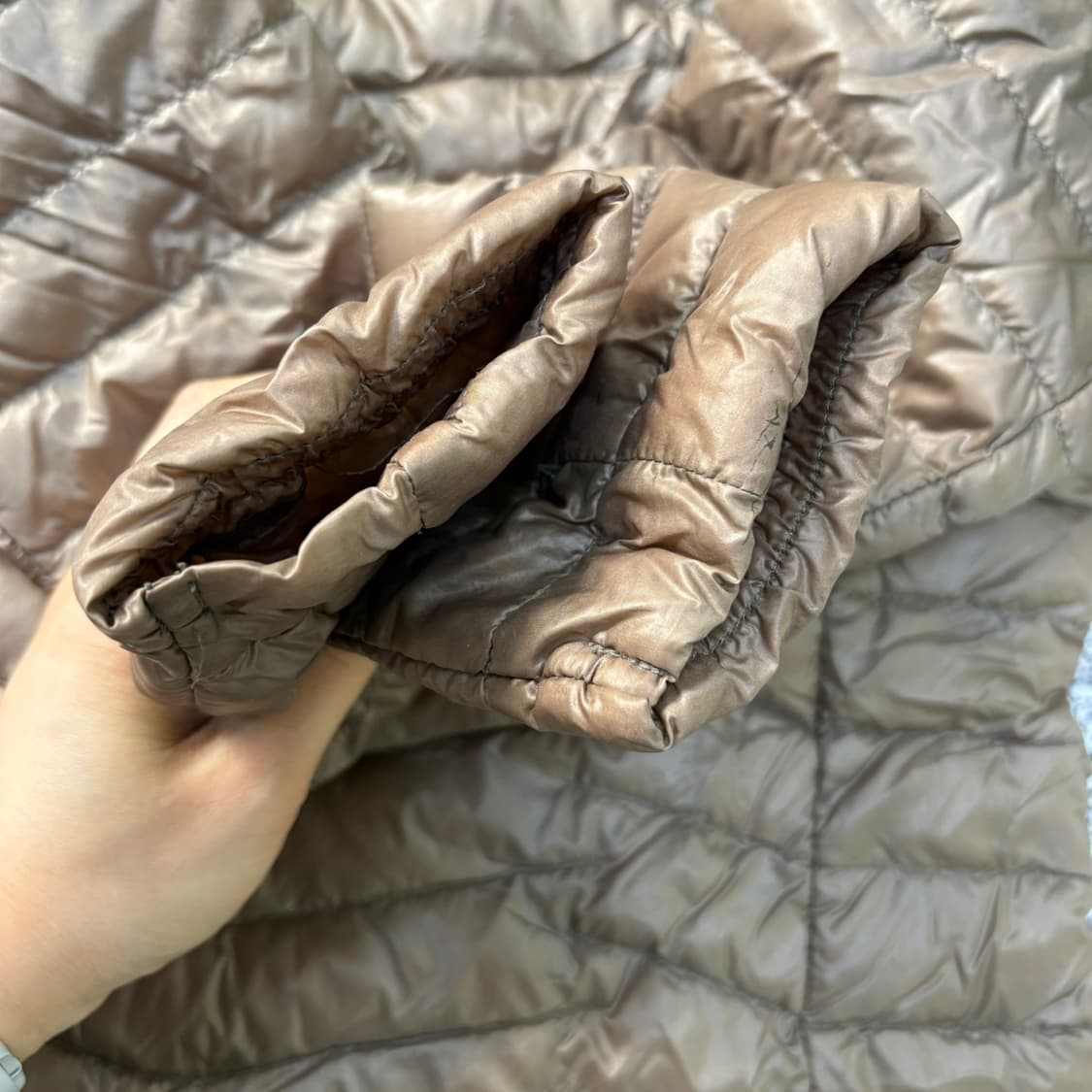 M 몽벨 여성 경량 다운 점퍼 0401J 상품이미지6