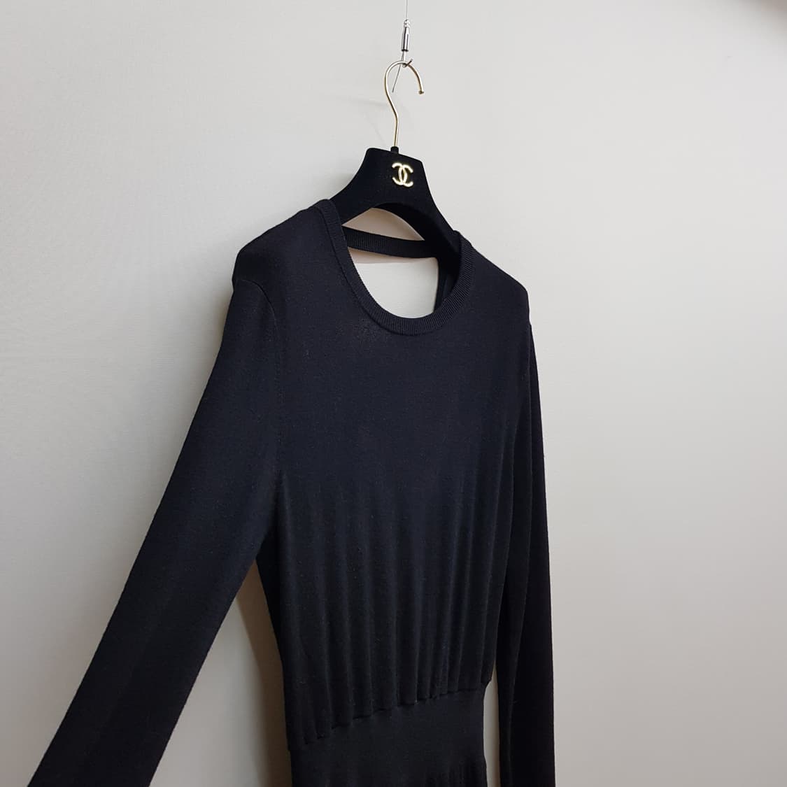 마쥬  MAJE 슬릿 디테일  롱 니트 원피스 1사이즈 상품이미지3