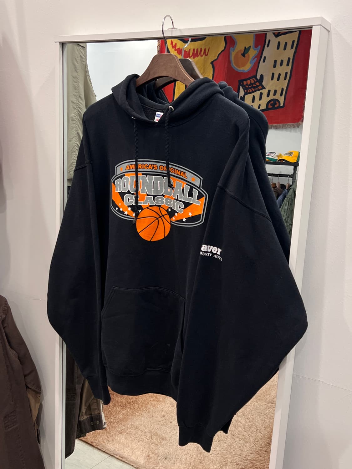 Jerzees 저지스 BASKETBALL 스웻 후드 상품이미지1