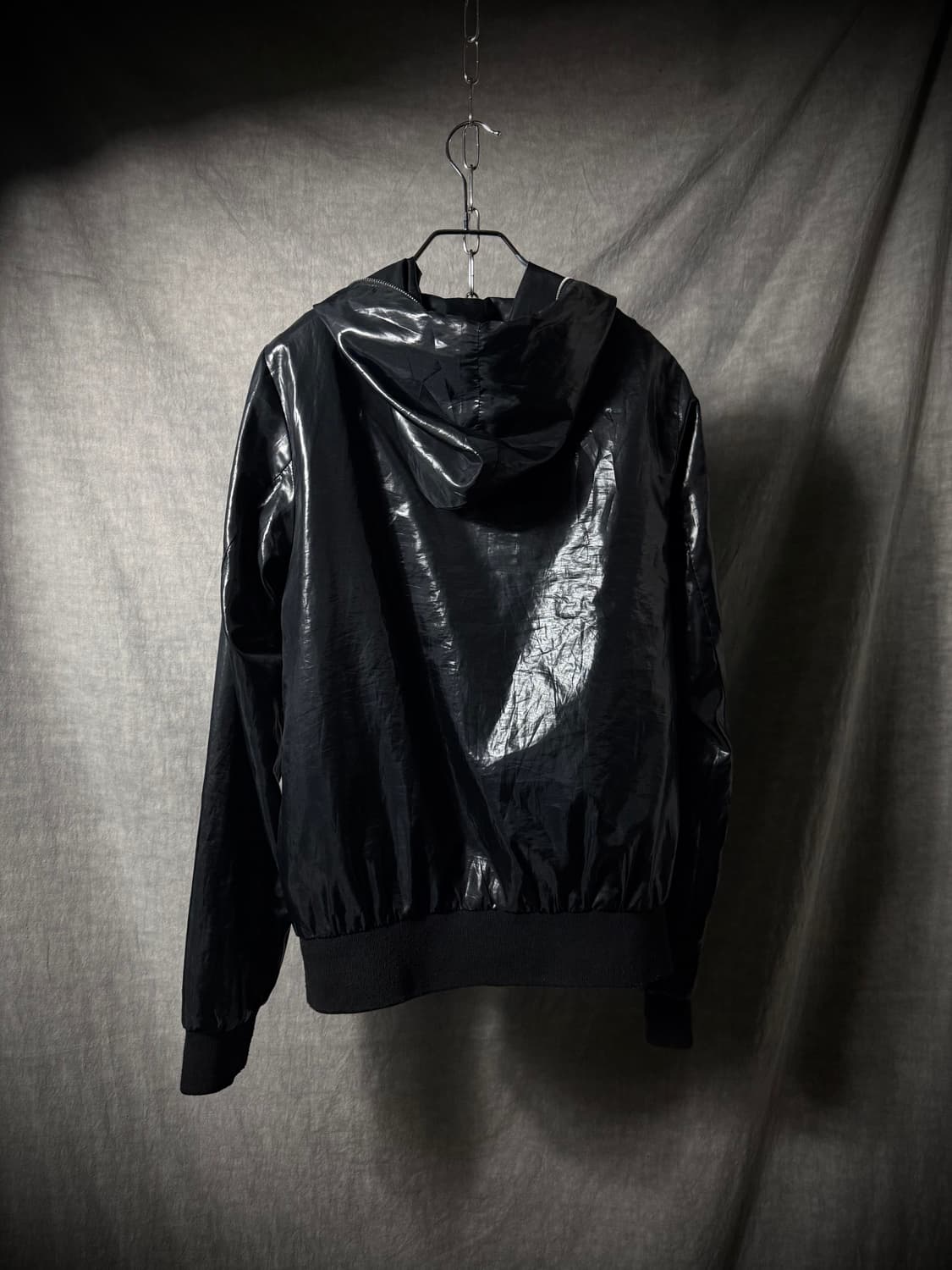 KMK Glossy Hooded Windbreaker  상품이미지8
