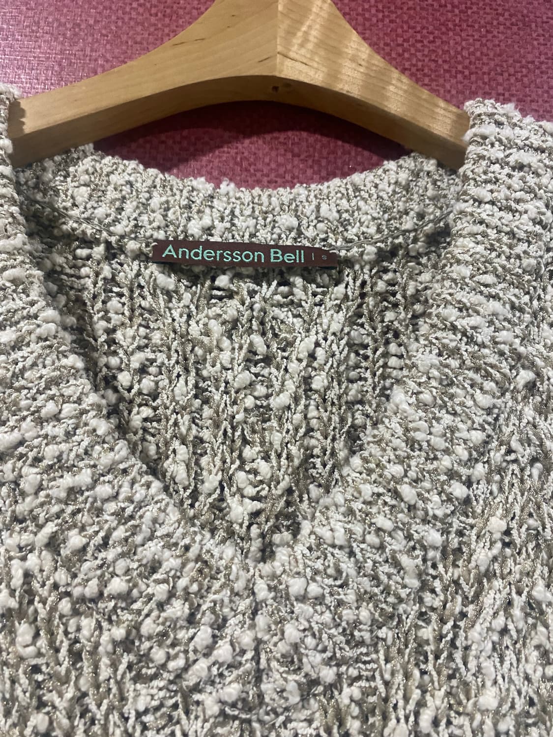 앤더슨벨 니트 베스트S 상품이미지2