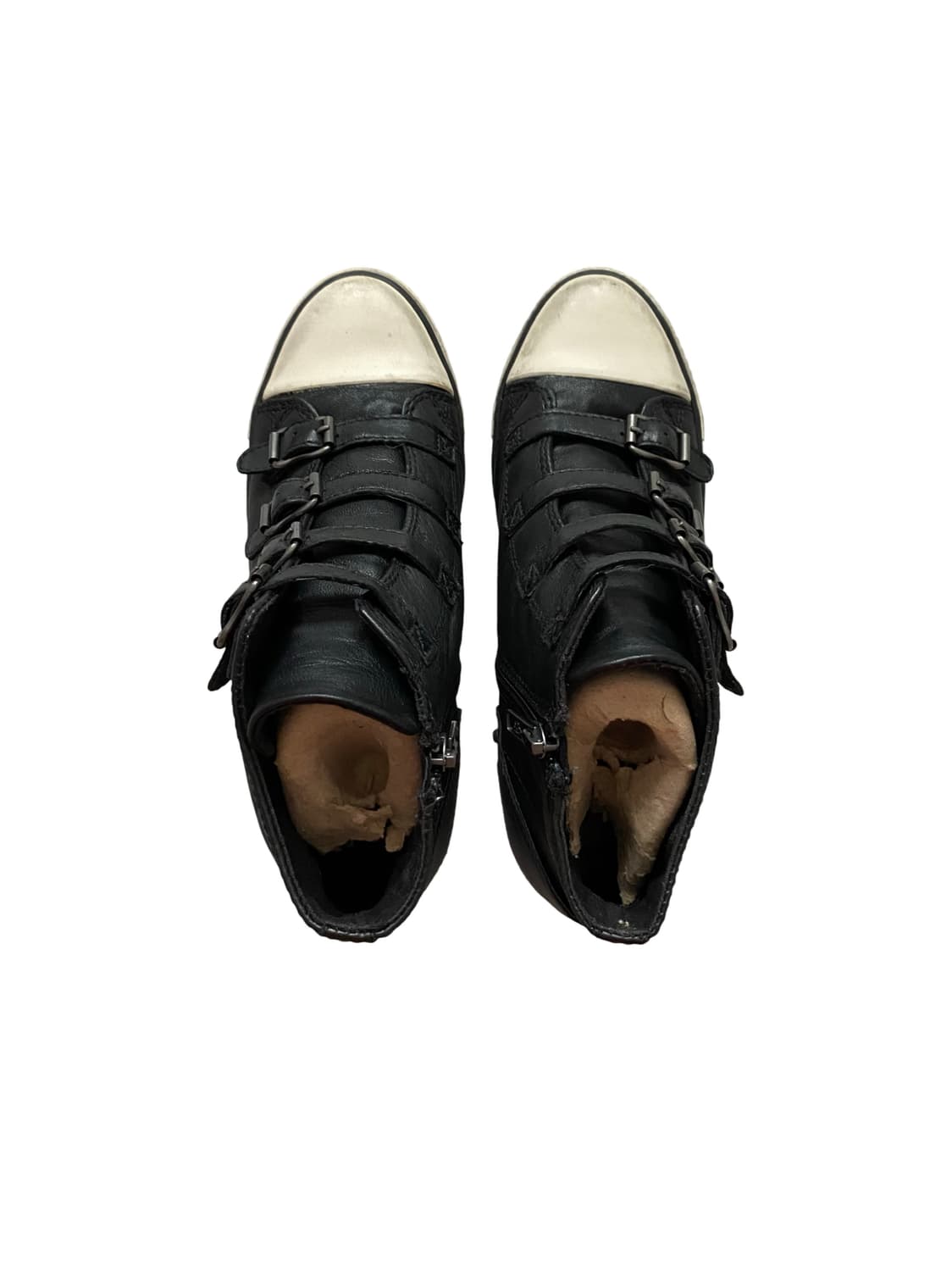 [아쉬 애쉬 (ASH)] 정품 가죽 웨지힐 스니커즈 (38사이즈) 상품이미지1