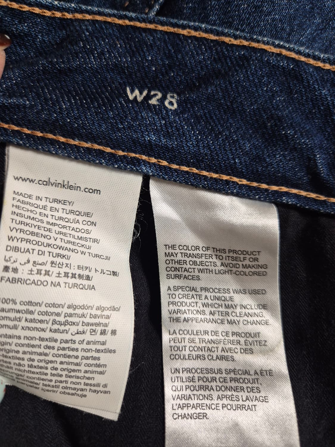 캘빈클라인 데님 스커트 상품이미지7