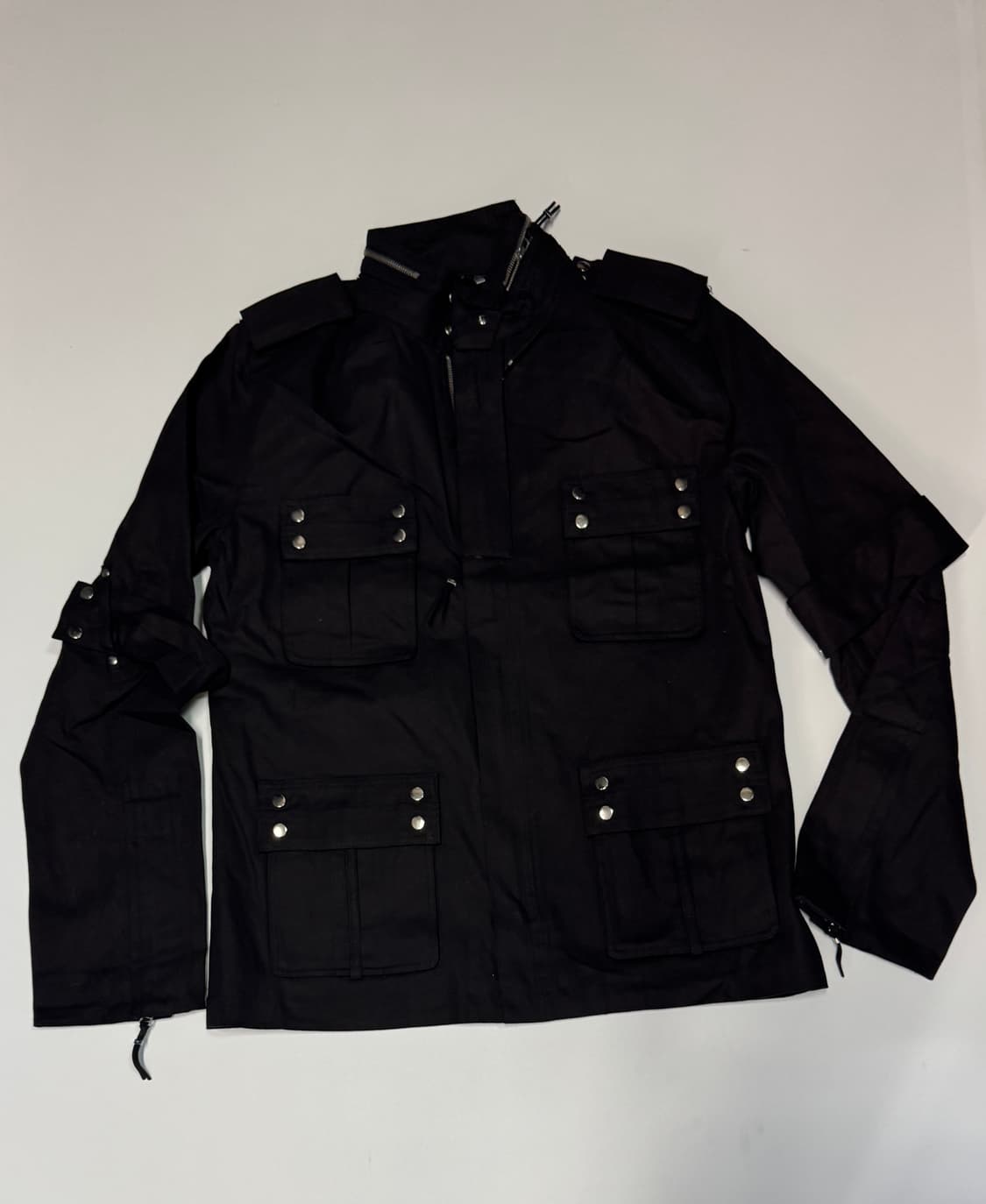 john bartlett 일본 빈티지 멀티 포켓 왁스 자켓 상품이미지1