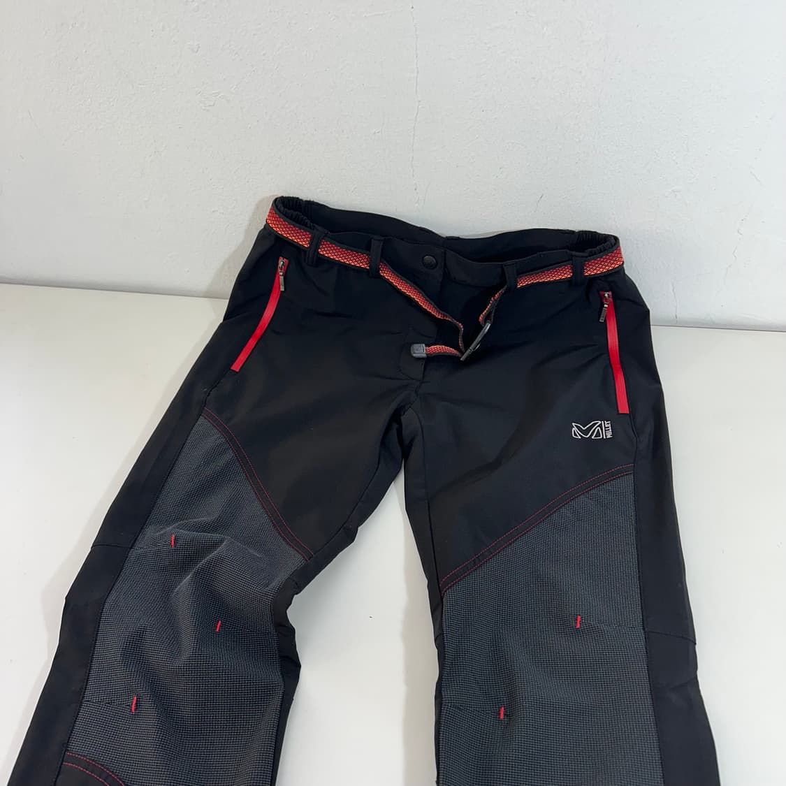 우먼M 밀레 블랙 나일론 등산팬츠 상품이미지2