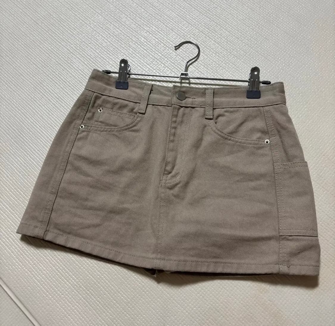 쿨베이지 미니스커트 S 상품이미지1