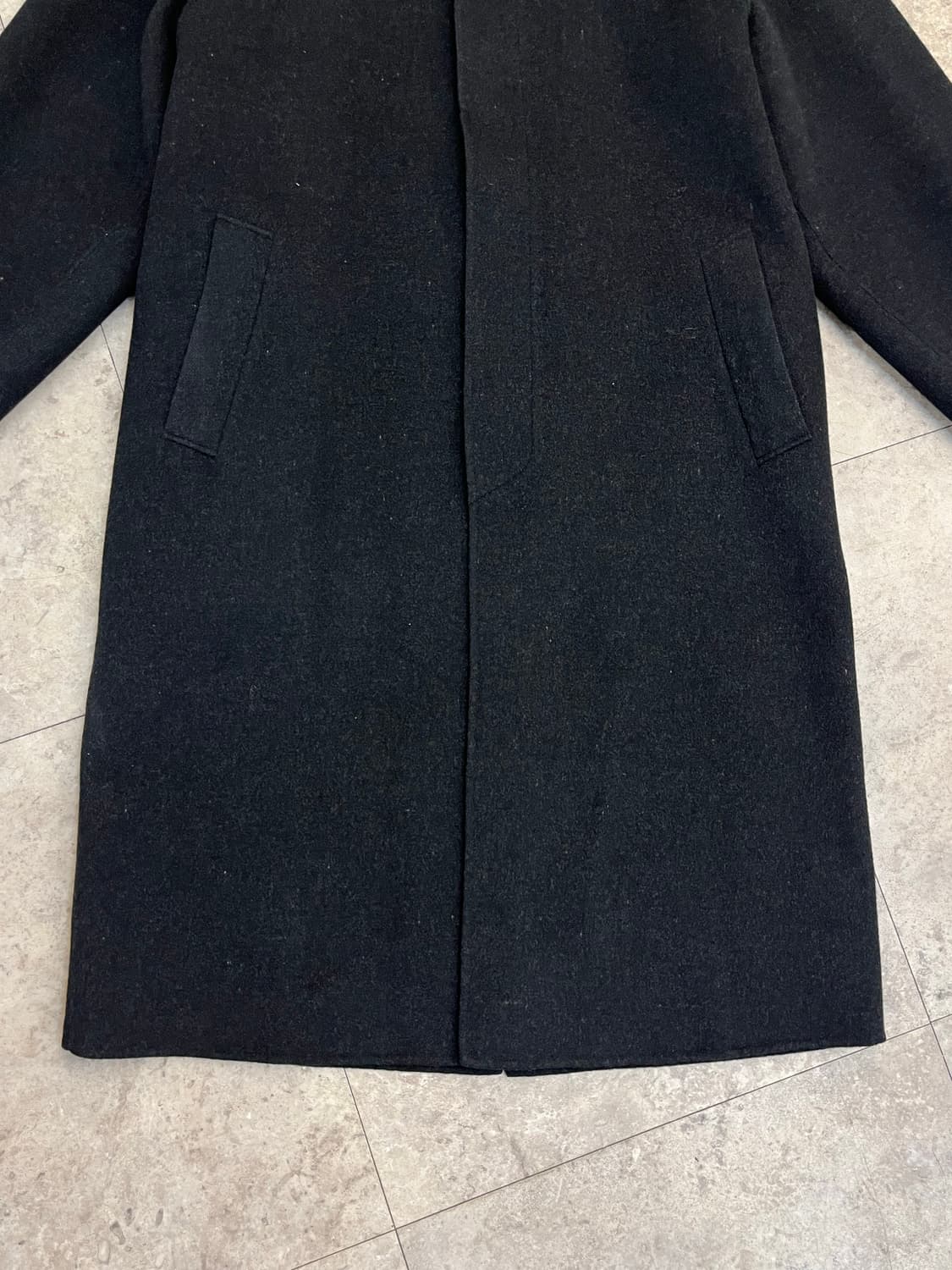 올레그 카시니 캐시미어 롱코트 블랙 #csz3035 상품이미지5