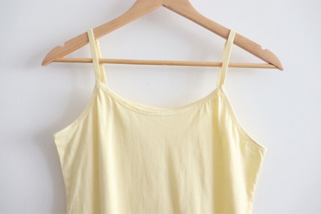 Vintage yellow sleeveless 상품이미지2