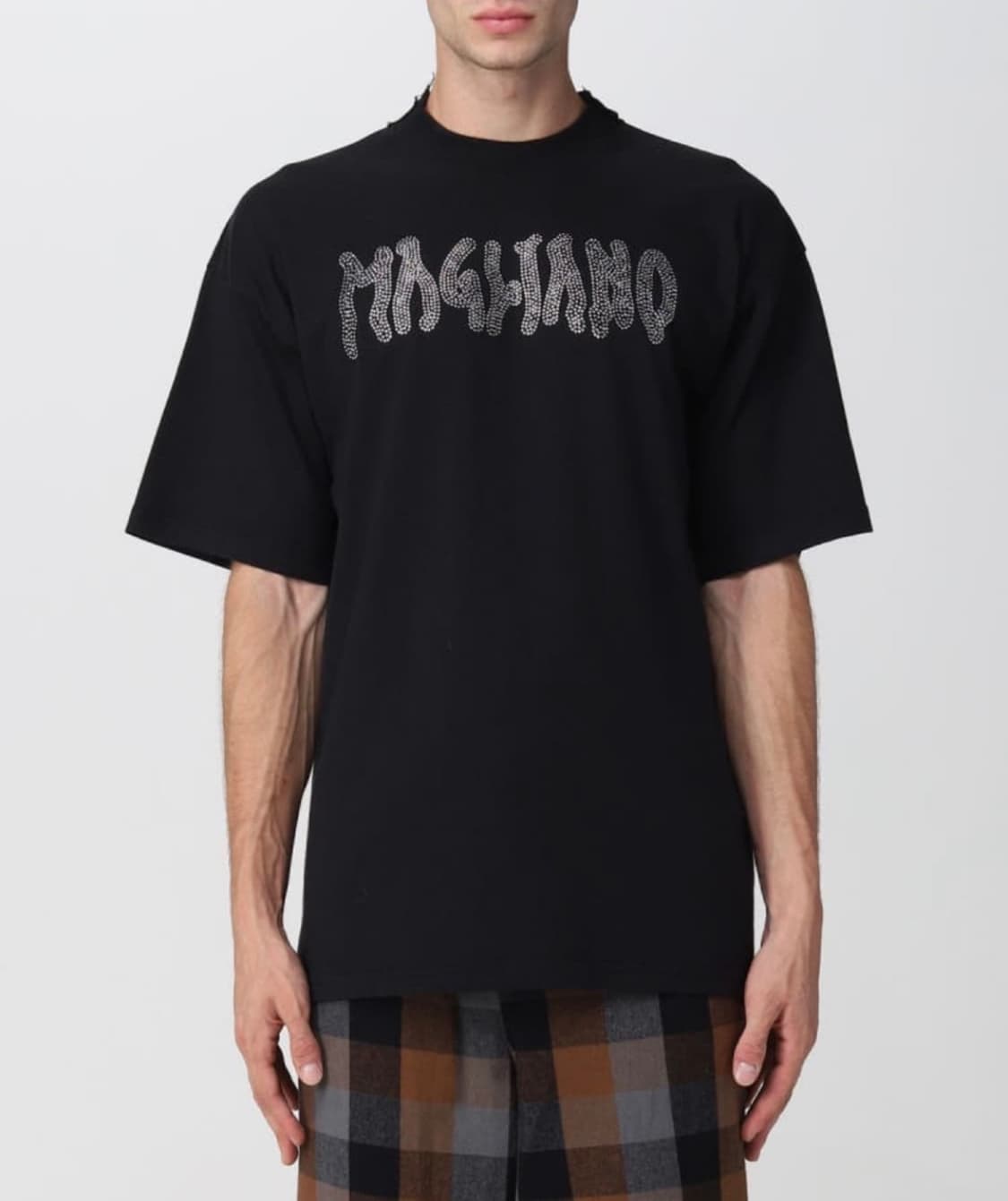 마리아노 strass T-shirts Black 상품이미지1