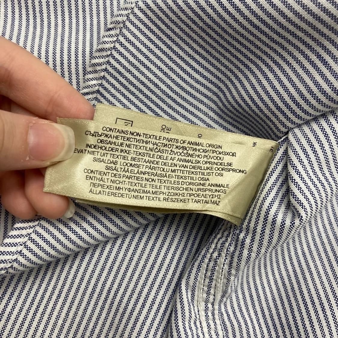 Burberry 신형 크레스트 자수로고 스트라이프 셔츠 상품이미지8