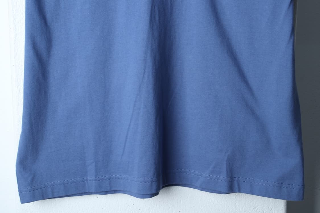 (L-XL) 탑텐 반팔 티셔츠 블루 무지 기본-H32267 상품이미지4