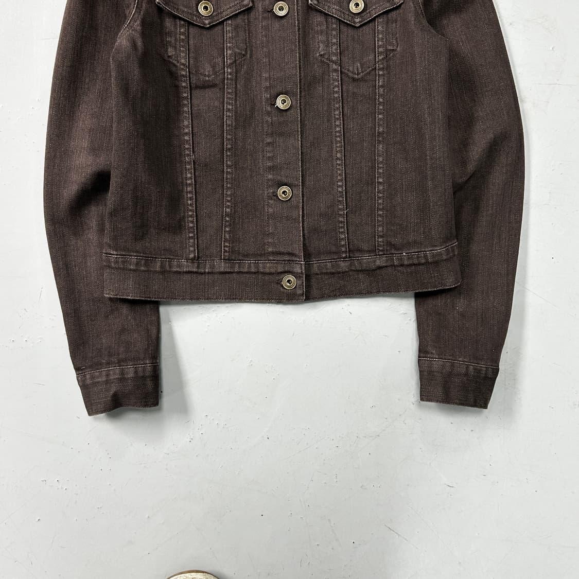 띠어리 브라운 트러커자켓  상품이미지3