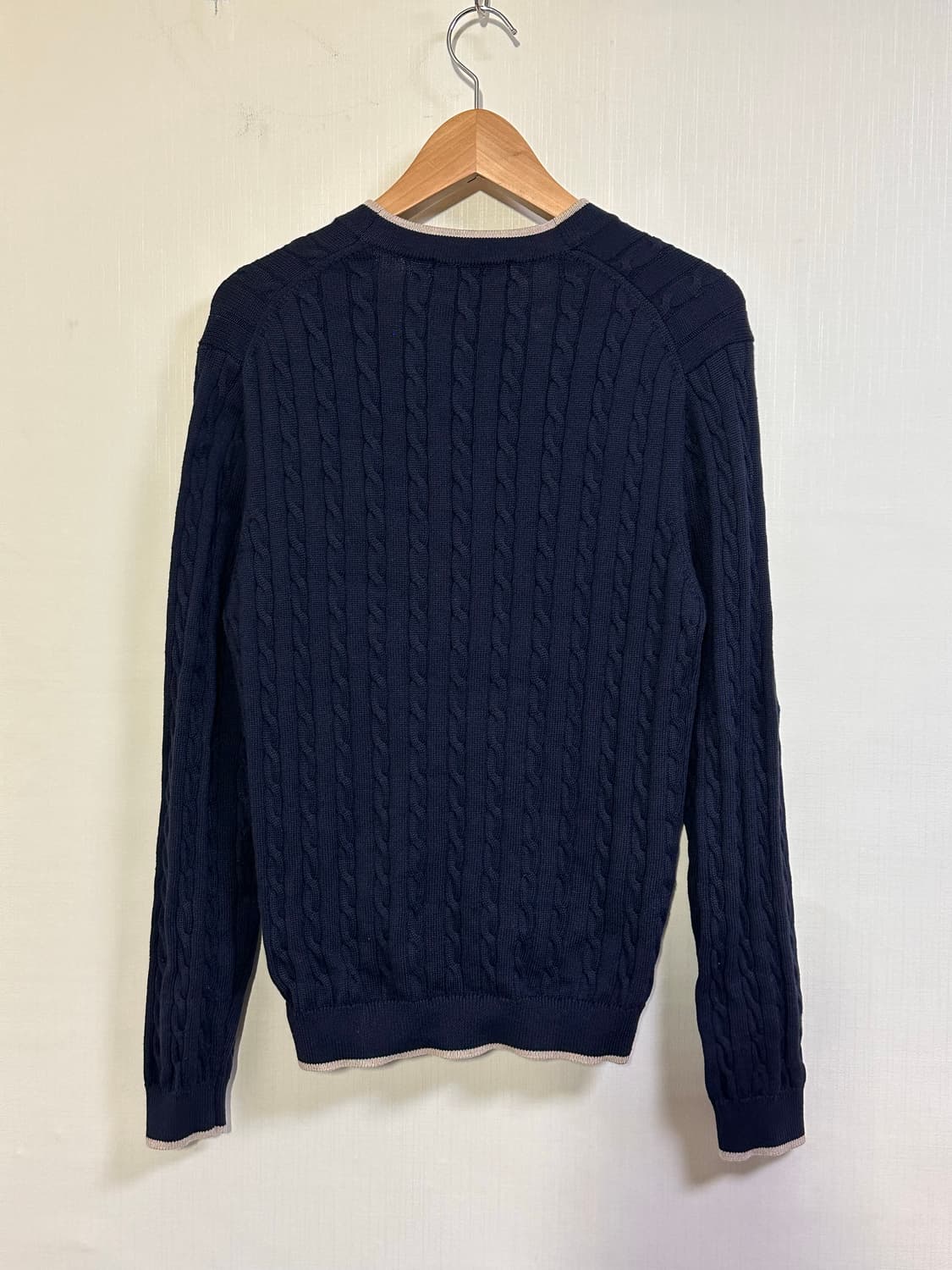 브룩스브라더스 꽈배기 가디건 M (100)/네이비 상품이미지4