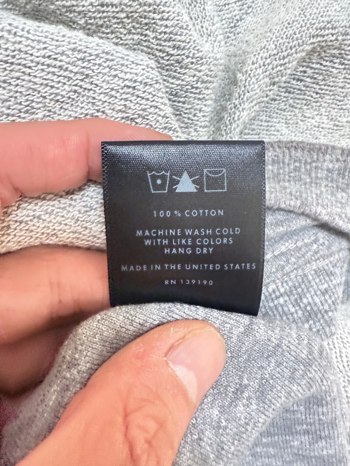 Fear of God 4th 인사이드아웃 스웻 반팔티셔츠 상품이미지4